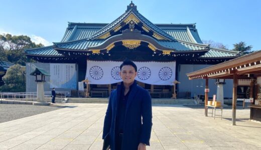 誕生日に靖国神社の正式参拝に行ってきました。